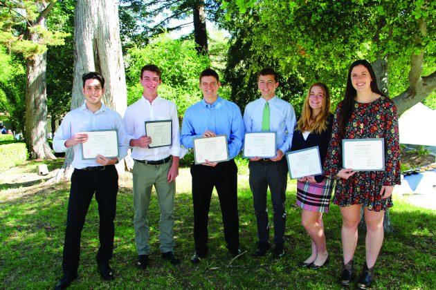 Students inducted into the Cum Laude Society