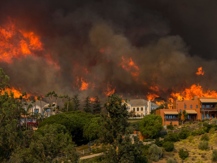 Fire Ravaging Southern California