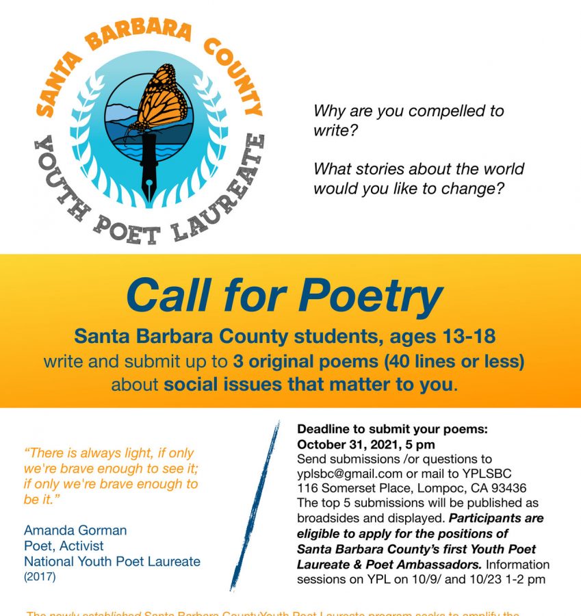 Santa Barbara County Youth Poet Laureate