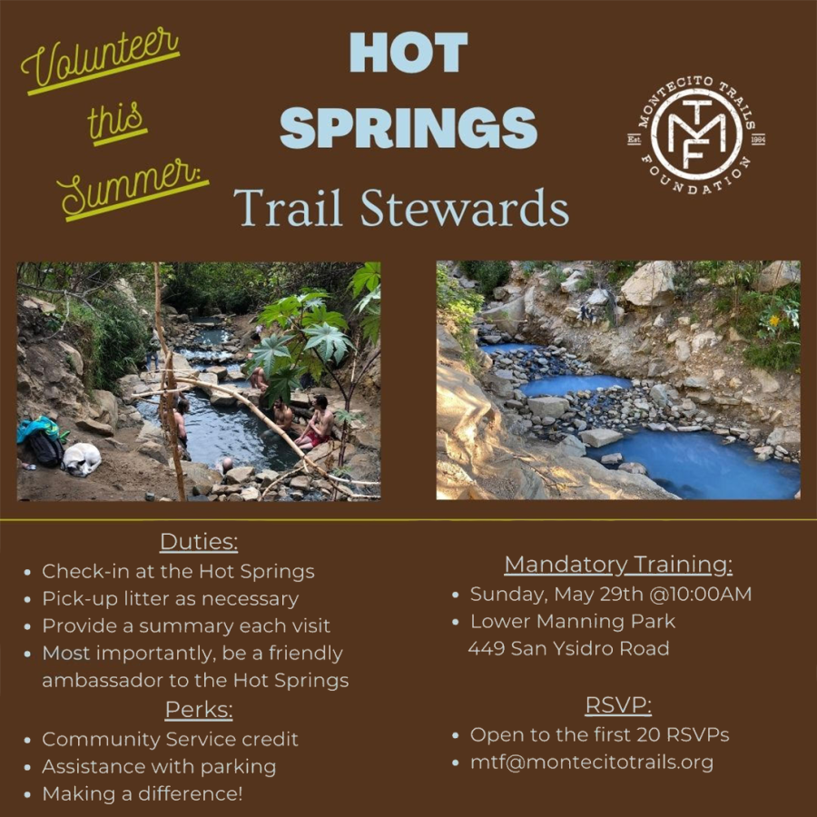 Become a Hot Springs Trail Steward!