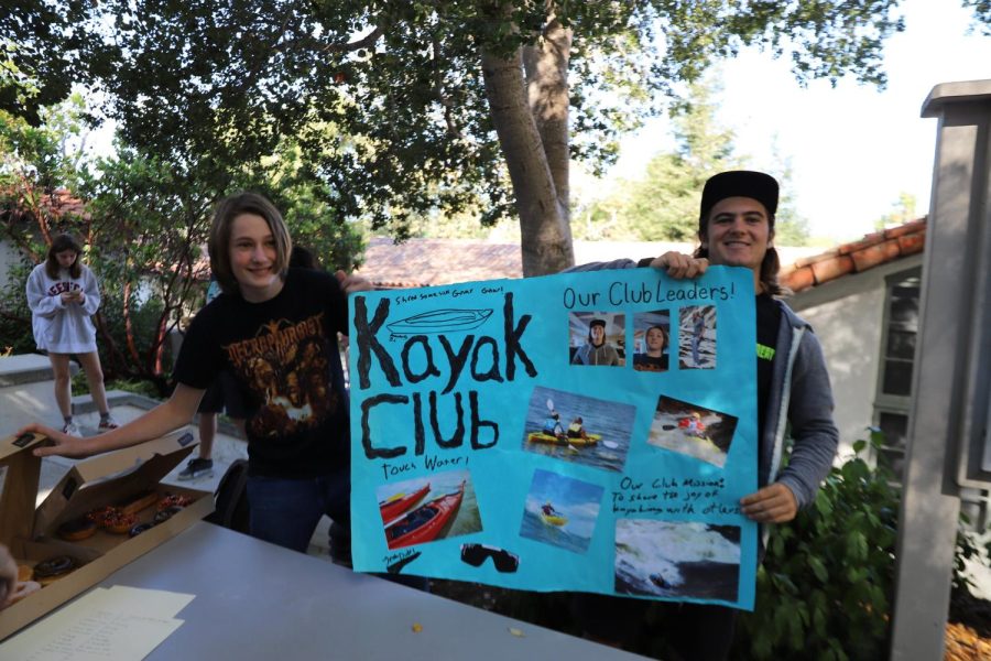 The+Kayak+Club+presents+their+poster.+
