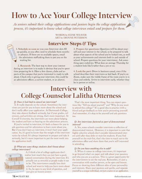 How to Ace Your College Interview
