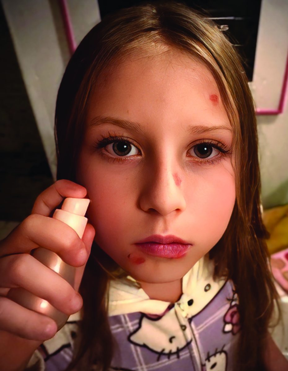 Pre-teen girls are experimenting with skincare products designed for mature skin, often causing damage to their own skin.